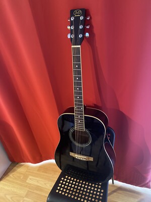 Guitar black J&D brothers W-160 bk
