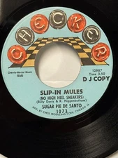SUGAR PIE DE SANT0-SLIP-IN MULES/MR. & MRS.-DJ COPY '64 VINYL SINGLE RECORD VG+