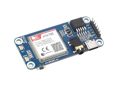 Waveshare Cat-1/GSM/GPRS/GNSS HAT for Raspberry Pi, Based On A7670E module Cat-1