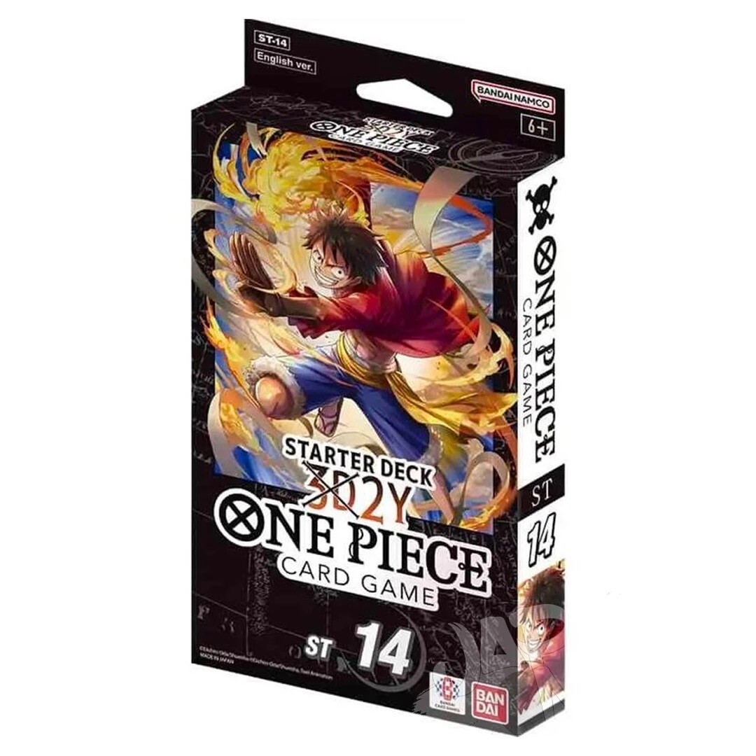 One Piece Card Game - 3D2Y Starter Deck ST14 Bandai English - Sealed