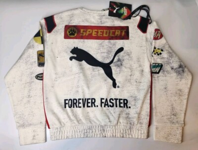 A$AP ROCKY x PUMA Sweatshirt Hoodie White M-L NWT 631042_65 | eBay