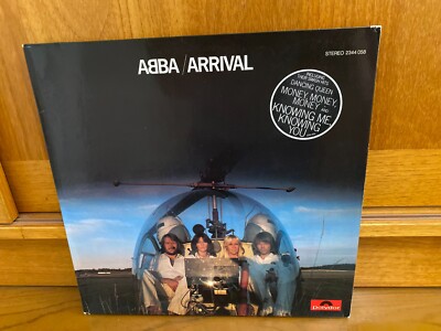 ABBA Arrival vinyl Record Polydor 2344058 German 1st Press Ultrasonic  EX-NM