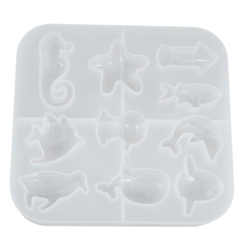  Moldes de jabón de silicona molde de silicona animal cristal epoxi - Imagen 1 de 11