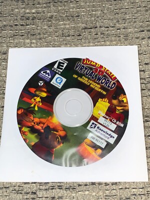 Jump Start 3D Virtual World - The Legend of Grizzly McGuffin (PC, CDROM) Disc on