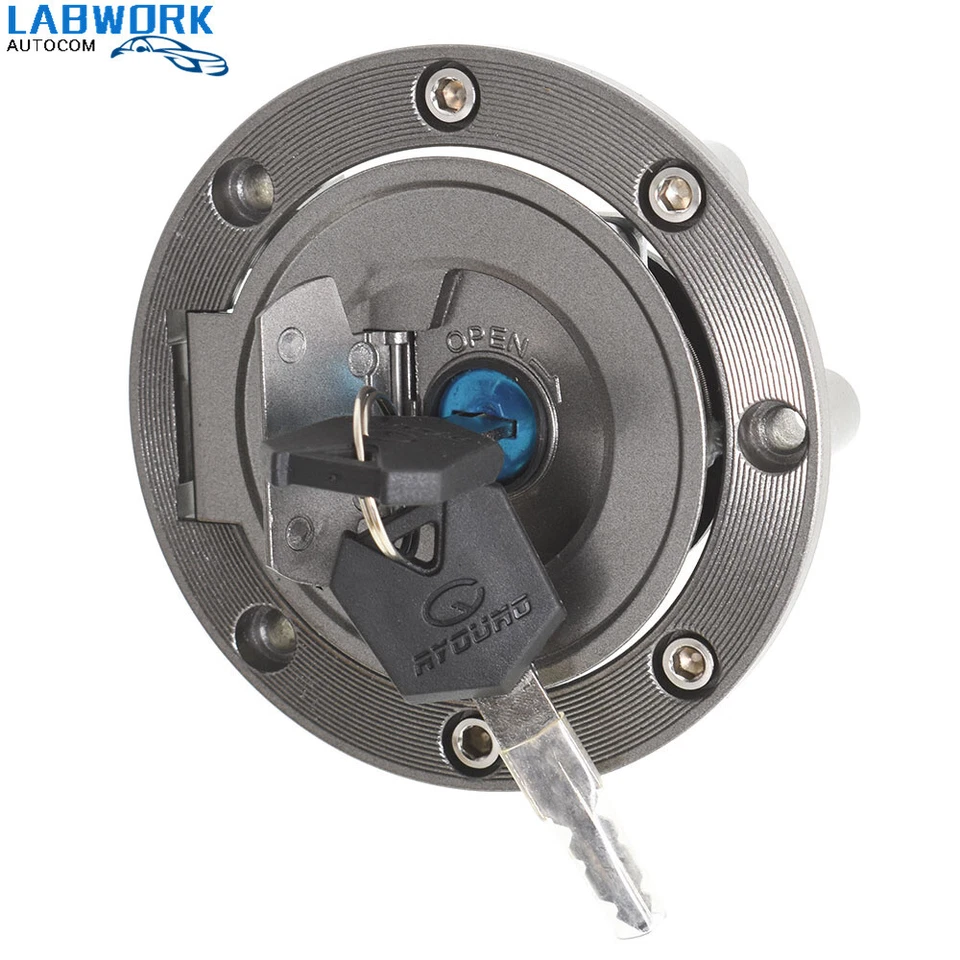 For Yamaha YZF R1 YZF R6 2004-2015 Ignition Switch Seat Lock Fuel Gas Cap Set - Image 4 of 4