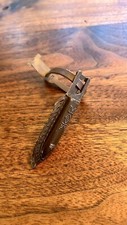 Vintage Marx Johnny West Original 1960's - Cherokee Knife Sheath And Belt