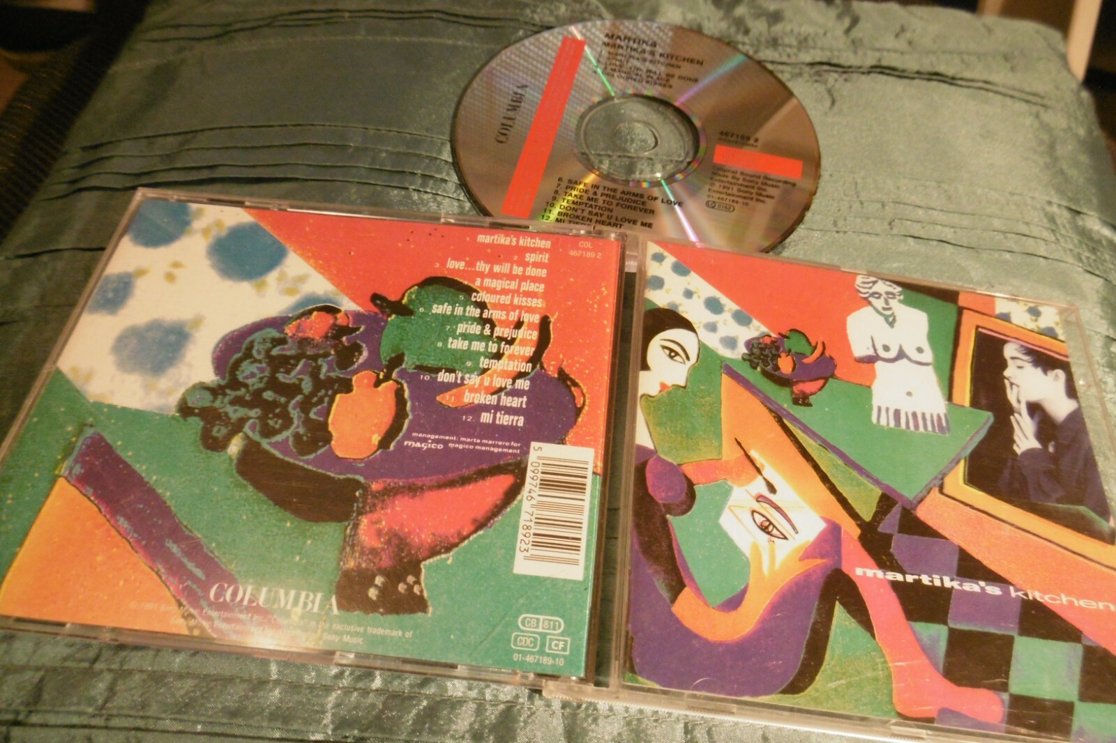 MARTIKA MARTIKA'S KITCHEN CD ALBUM SPIRIT LOVE THY WILL BE DONE MAGICAL PLACE
