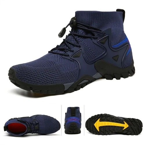 Sneaker da uomo scarpe da trekking scarpe da trekking sneaker sabbia outdoor scarpe per il tempo libero- - Foto 1 di 13
