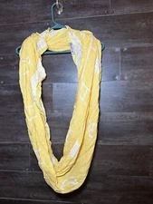 Sir Alistair Rai Infinity Scarf Yellow And White