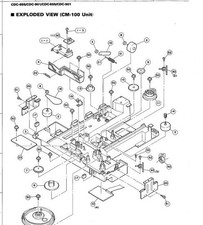 NEW 2 Belts Yamaha CDC-635 CDC-655 CDC-675 CDC-685 CDC-705 CDC716 CDC-735 Trac
