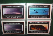 4 "CLASSICAL FAVORITES" Cassette's, Mendelssohn, Berlioz, Ravel, Stravinsky,etc