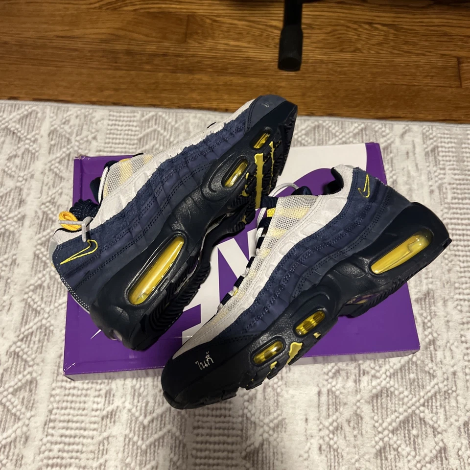 Eric Koston x Nike SB x Air Max 95 Obsidian Speed Amarillo Talla 9 NUEVO Foto 3 de 4