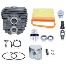 Piston Replacement Cut Off Saw Parts Engine Restoration 50mm Bore Size