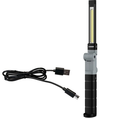 Kunzer Akku Arbeitsleuchte PL-071 COB LED USB-C Lampe Li-Ion Magnet schwenkbar