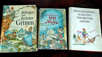 Grimms Märchen, 1001 Nacht Knaur 1952, Ruth koser-michaels, Lembke, Grimm  1937