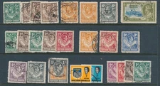 NORTHERN RHODESIA, 1925-1950s collection used