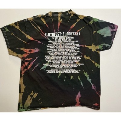 FloydFest Music Fest Tie Dye T-Shirt XL Avett Brothers Old Crow Medicine Show