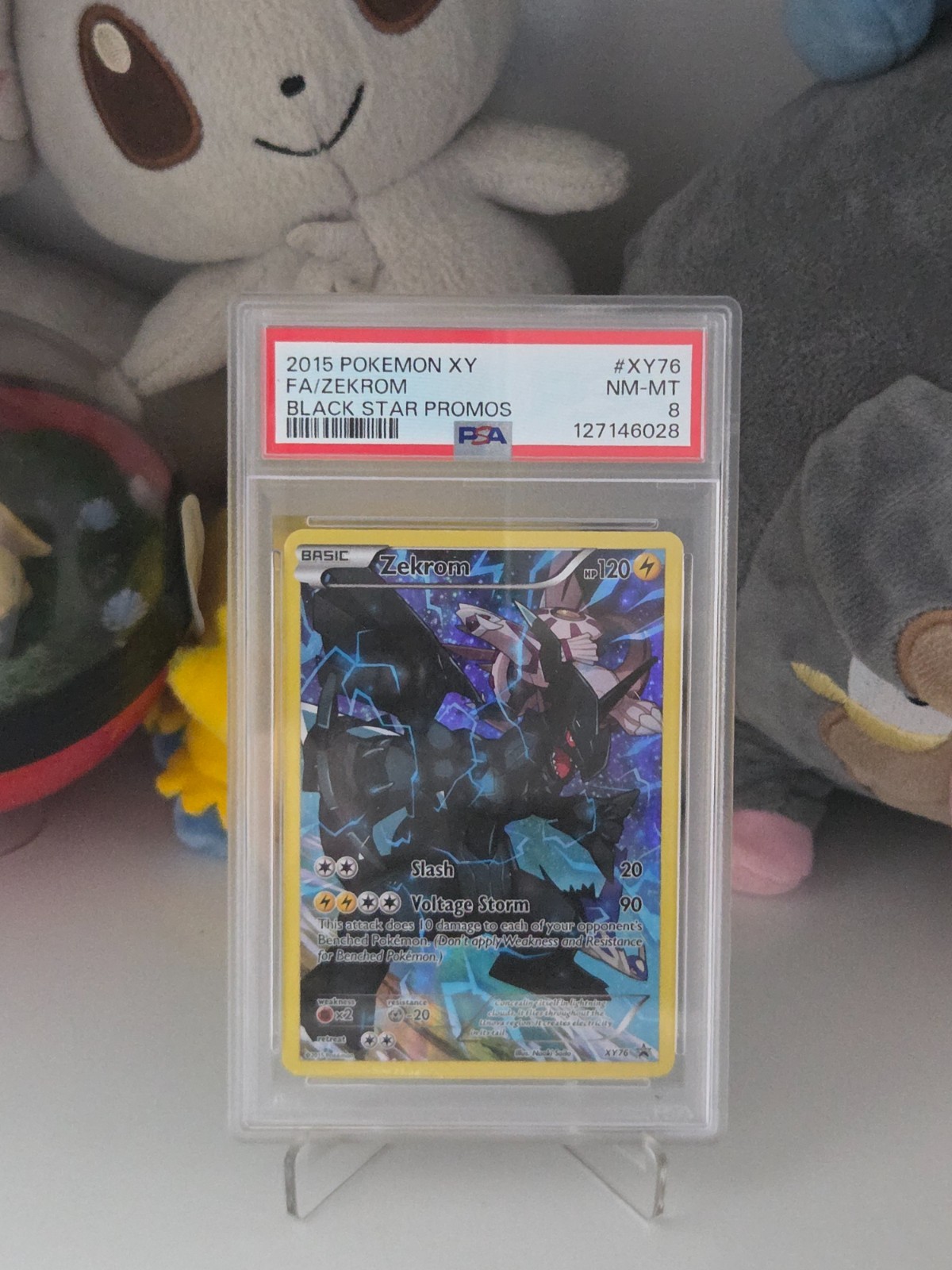Zekrom XY76 Black Star Promos Pokemon PSA 8
