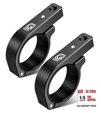 2 PCS UTV Light Bar Mounts, Solid Aluminium Alloy LED Light Mounting Brackets