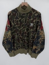 Adidas Originals Pharrell Williams Hu Hiking Camo Sweater Womens Large
