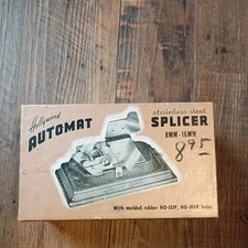 Vintage Film Splicer Hollywood Automat Stainless Steel 8mm -16mm Original Box