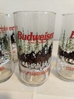 1989 Budweiser Clydesdale  Anheuser-Busch  6pc Beer Glasses — photo 2