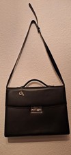 Aktentasche, Schultertasche, Damen Schwarz aus Leder PICARD