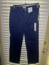 Brand New Boys' Cat Jack Flat Front Pants, Blue, 16 Husky.