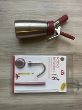iSi Gourmet Whip and an iSi Rapid Infusion Tool Kit, infuse liquids with flavors