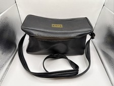 Vintage Kodak Camera Bag Carrying Case Shoulder Strap Black Zip Adjustable Strap