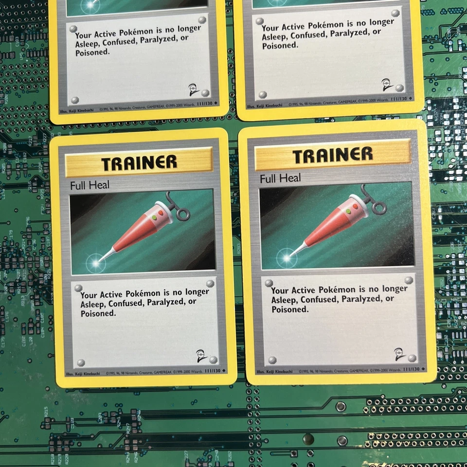 Full Heal 111/130 Base Set 2 Trainer Pokemon Card WOTC Vintage 4 - Image 3 of 4