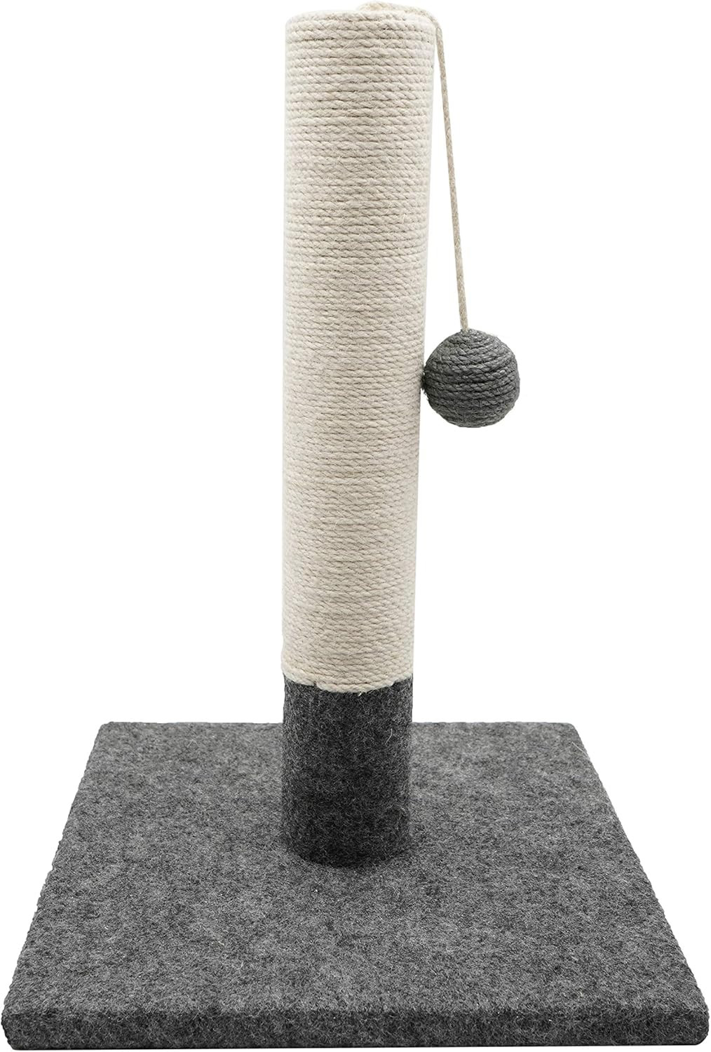 Tiragraffi Verticale 42cm per Gatti - Graffiatoio Sisal e Juta