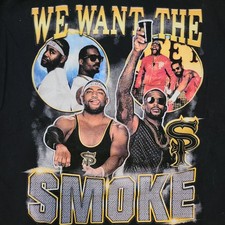 Street Profits We Want the Smoke T-Shirt M Medium WWE Montez Ford NXT Dawkins