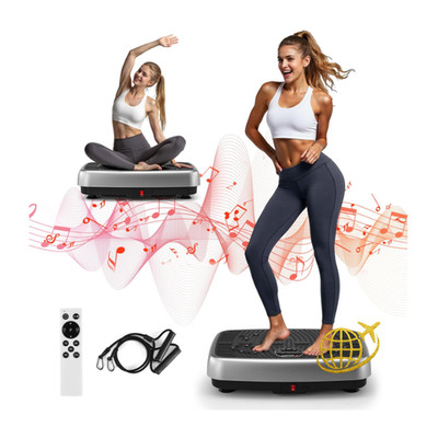Vibrationsplatte MOSUNY 2 Motoren 450 Pfund Ganzkörpertraining
