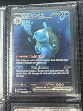 Pokémon TCG Blastoise EX Sir Scarlet & Violet 151 English Alternative Art