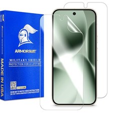 For Google Pixel 10, 2 Pack Screen Protector Camera Lens Protector Military Gr