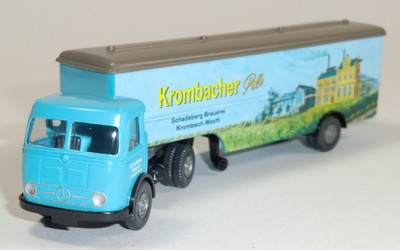 Wiking | MB LPS 334 Pullmann Koffersattelzug | Krombacher | 1:90 | SoMo