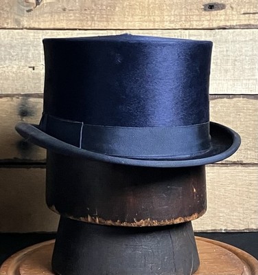 Vintage Meyer Top Hat (6 3/4 Blue)