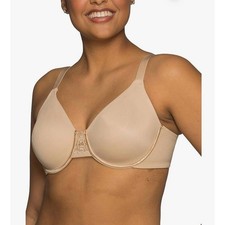 Vanity Fair 76380 Beauty Back Full Figure Minimizer Underwire Bra 44DD Nude