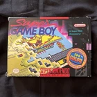 Super Game Boy NES Nintendo Super Accessory CIB complete with inserts
