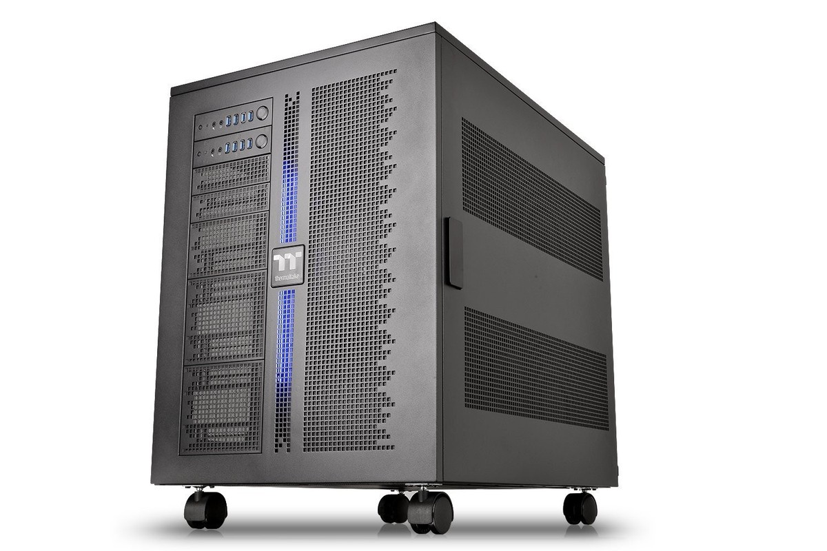 Thermaltake Core W200 XL-ATX Super Tower Chassis - Black (CA-1F5