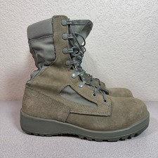 Belleville 600 ST Sage Green Steel Toe Military Combat Boots Men's US 6 R
