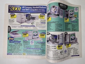 Best Buy Sept 12 1999 Dreamcast Launch Era Sonic Adventure 31 Page Circular