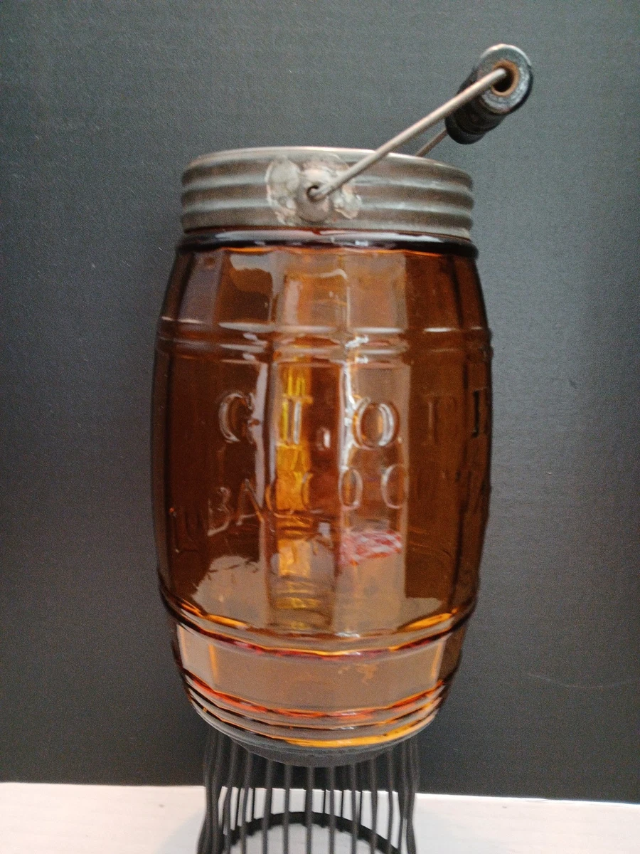 globe tobacco jar Late 1800's Company purchase Globe Tobacco Jars | Antique