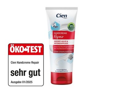 Cien Handcreme Repair Soforthilfe & Intensivpflege Vegan 100ml 3 er pack