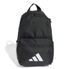 Image of adidas Unisex Kids LITTLE KIDS LOGO BACKPACK, Black, One Size Size, Black