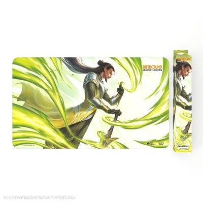 Riftbound League of Legends TCG UNLEASHED BOUND EDGE PLAYMAT - MASTER YI