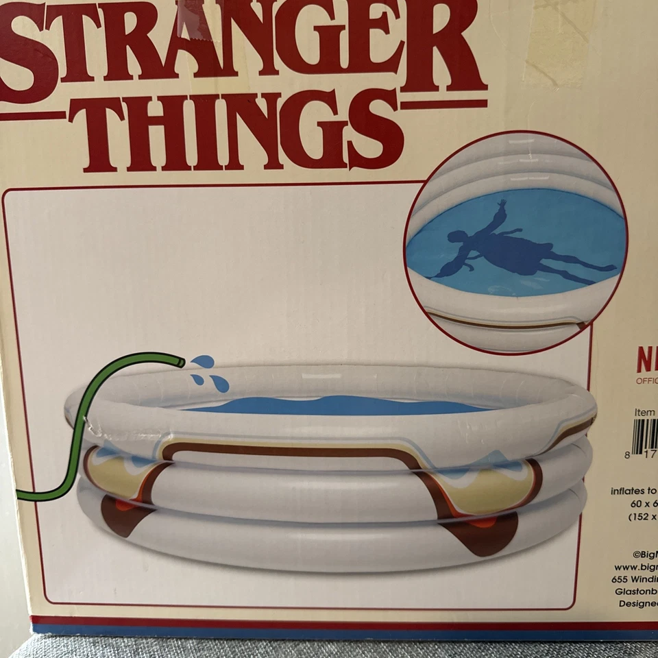 Piscina inflable Stranger Things El’s Sensory Tank NUEVO EN CAJA Nuevo Netflix RARO Foto 3 de 4
