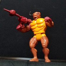 Vtg 1986 Kenner SilverHawks Mumbo Jumbo & Airshock Action Figure 5"