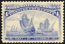 US Stamps # 233 Columbian MNH Superb Gem Scott Value $150.00